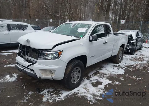 2019 Chevrolet Colorado Wt из США, поврежденный, VIN 1GCHTBEN2K1223969